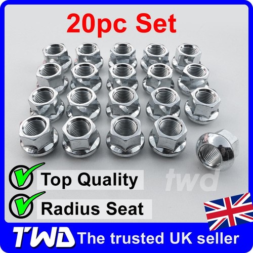 20x alloy wheel nuts porsche - alloy,