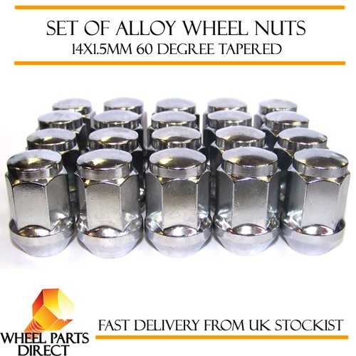 Alloy wheel nuts 14x1 - wheel,